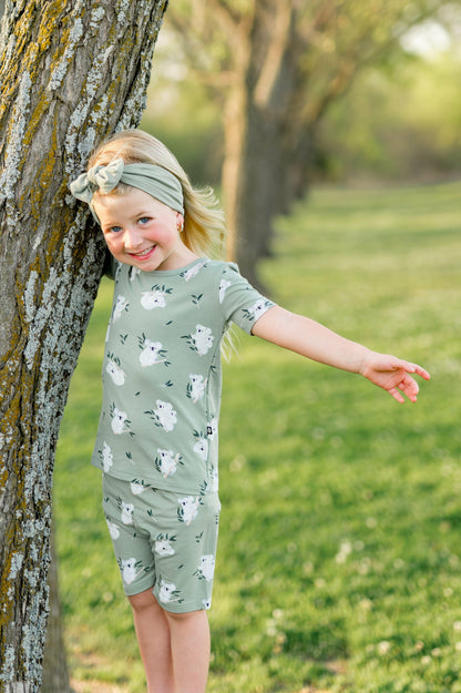 Kyte Baby Short Sleeve Pajamas in Koala