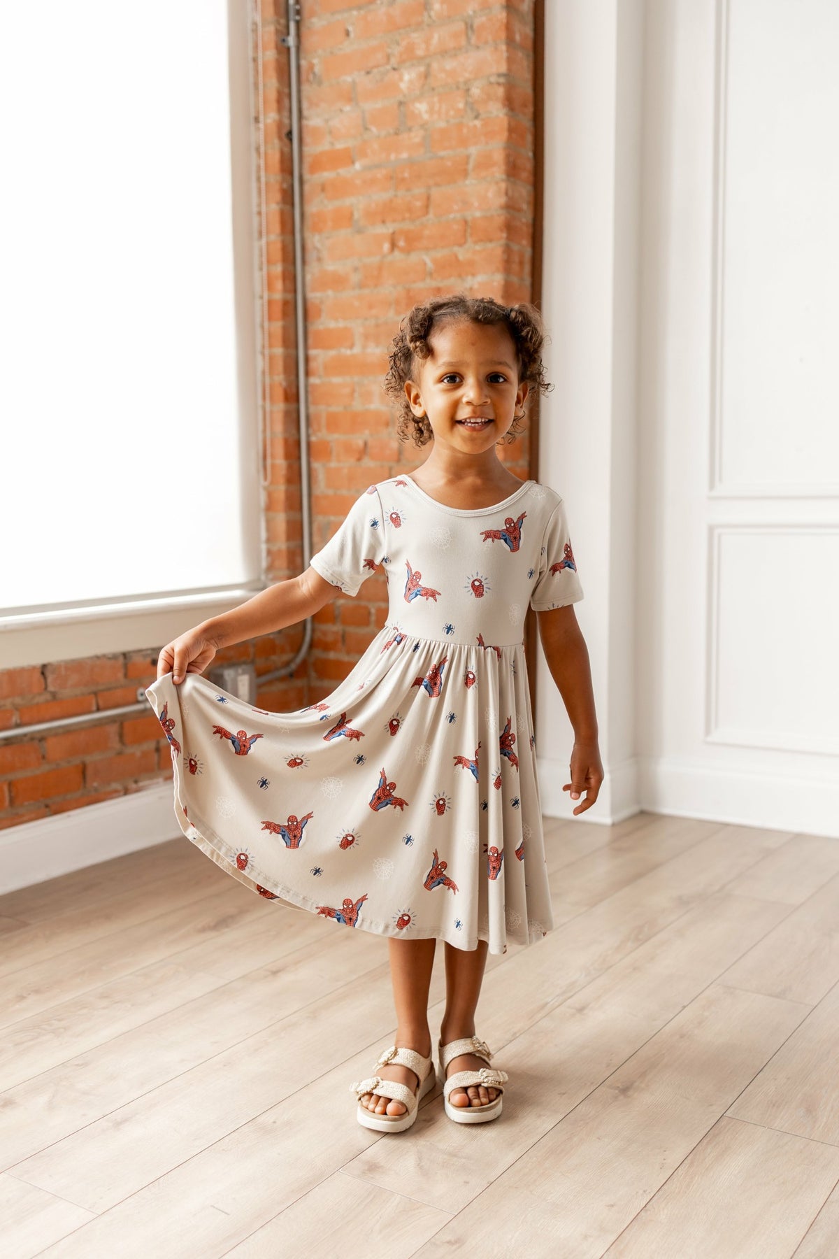 Kyte Baby Twirl Dress in Spider-Man