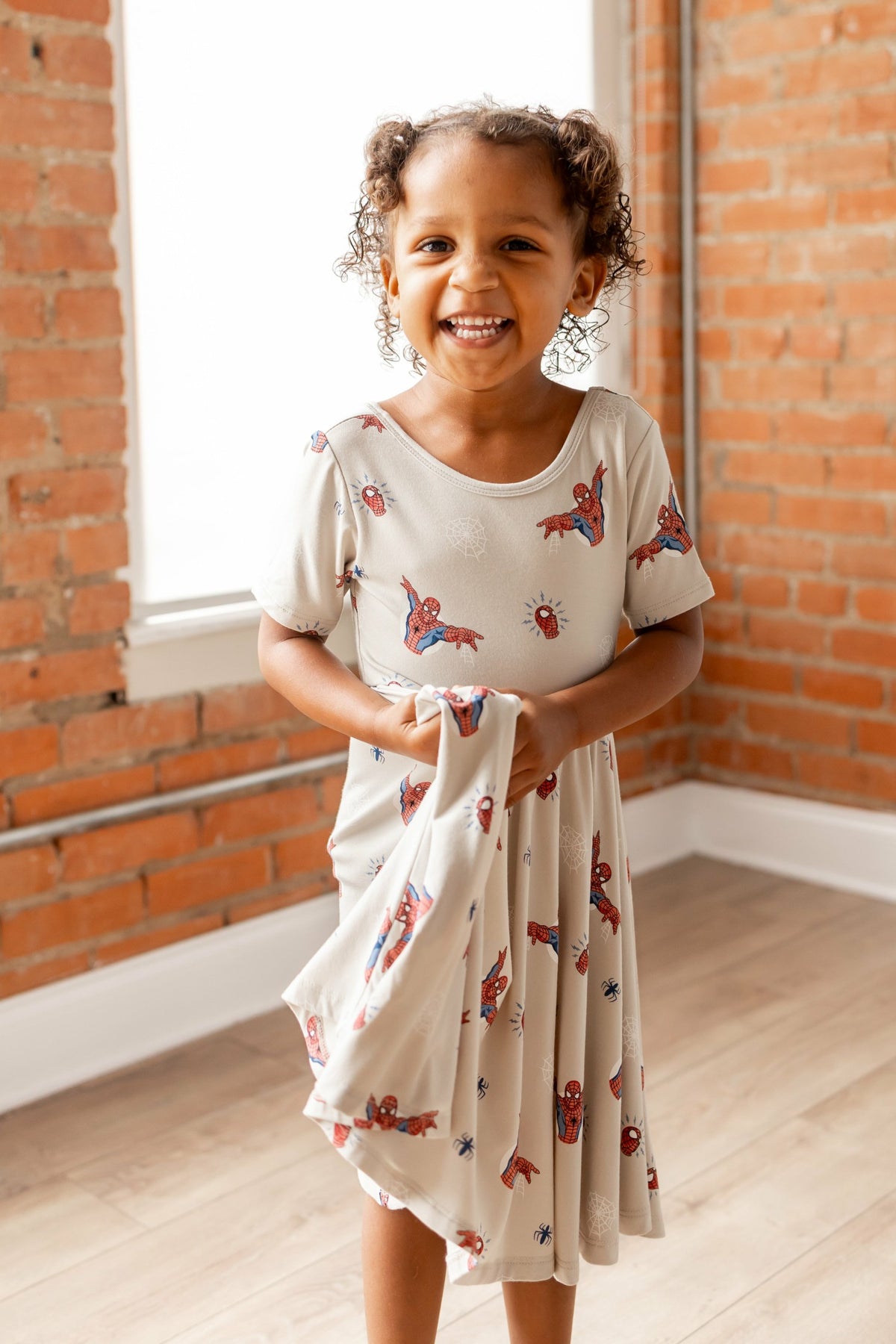 Kyte Baby Twirl Dress in Spider-Man