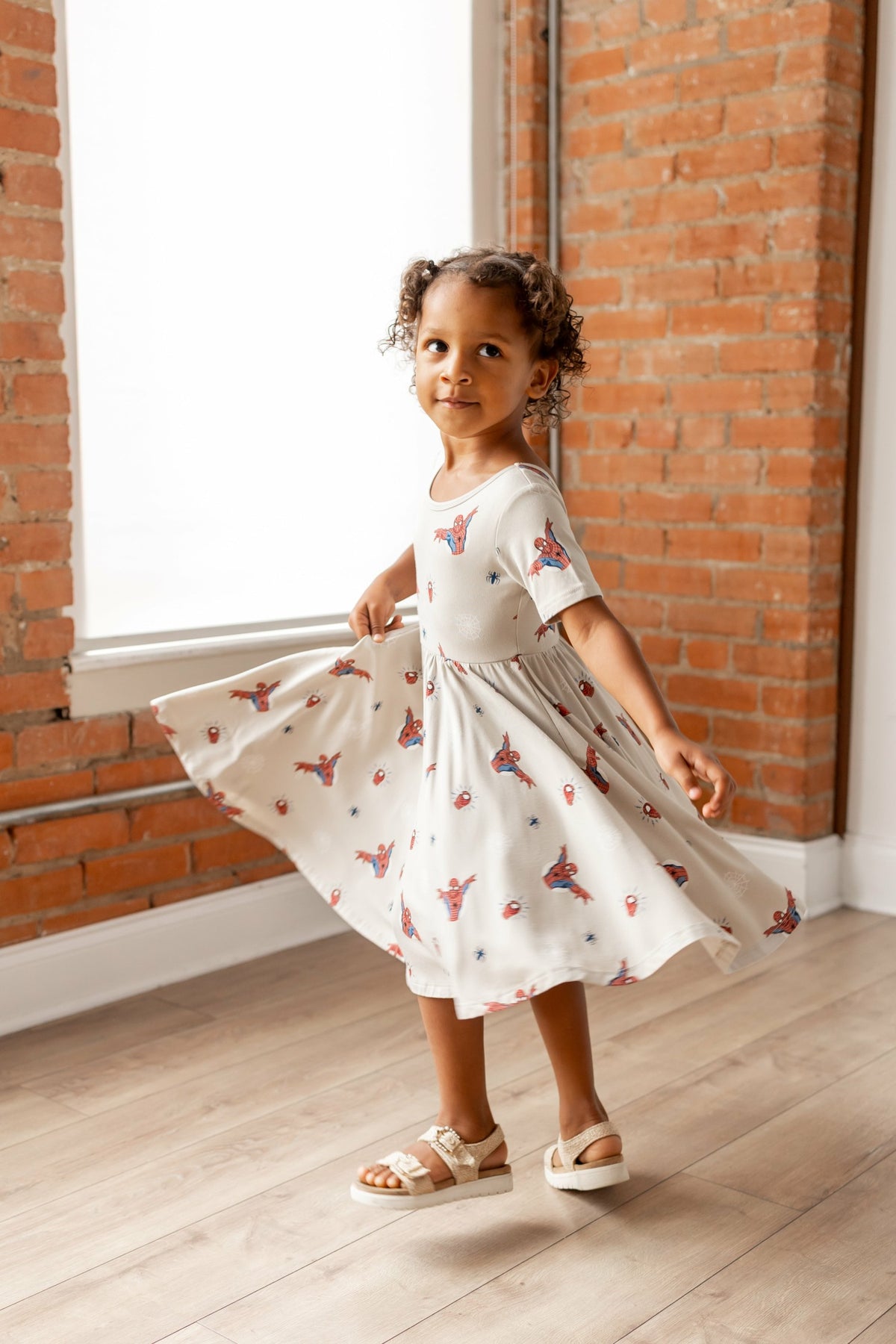 Kyte Baby Twirl Dress in Spider-Man