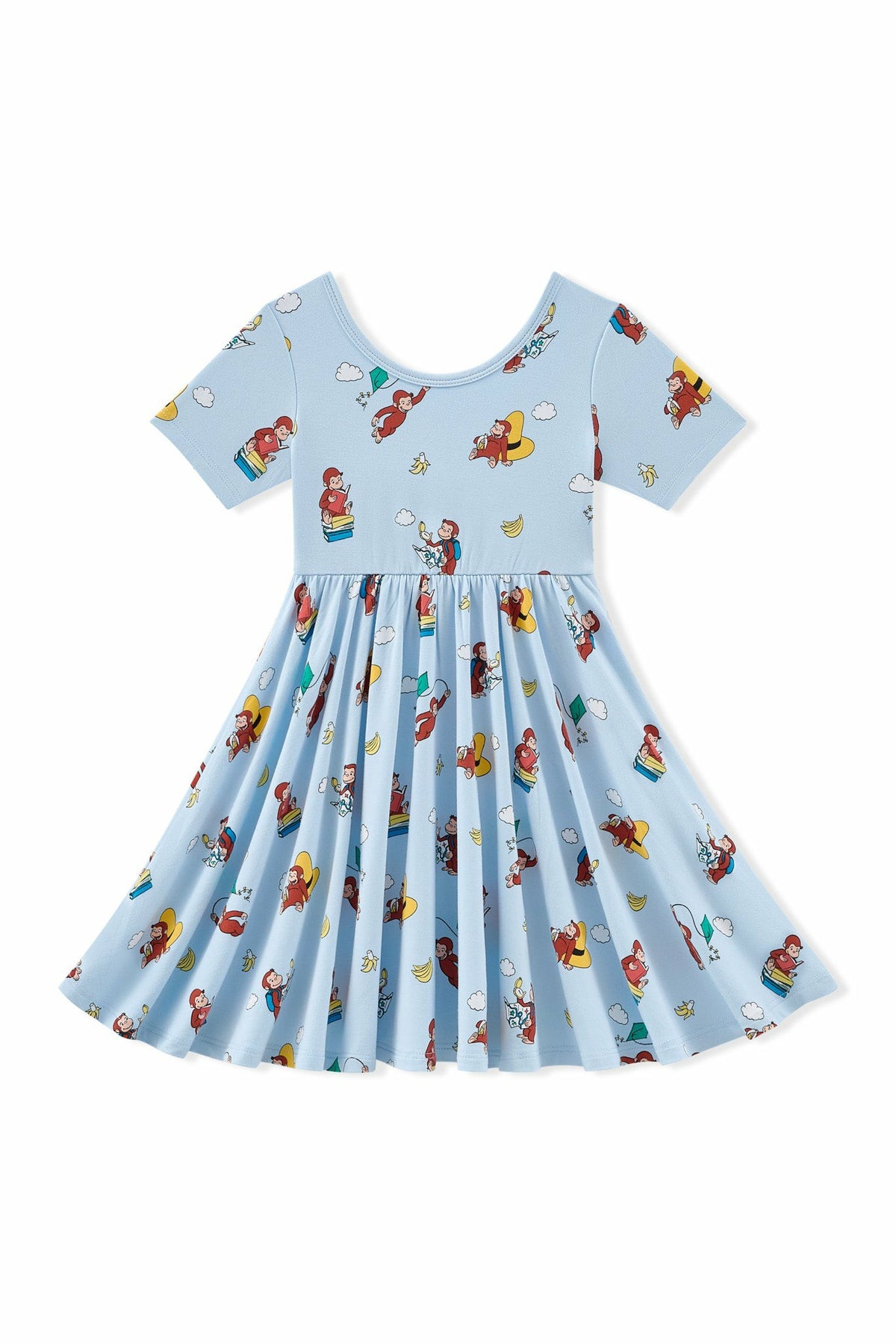 Kyte Baby Twirl Dress in Curious George