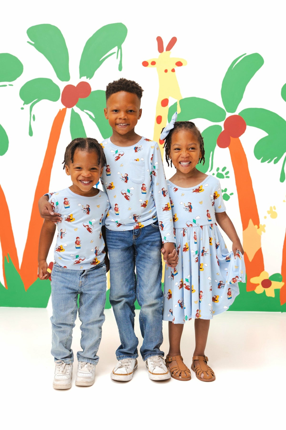 Kyte Baby Twirl Dress in Curious George