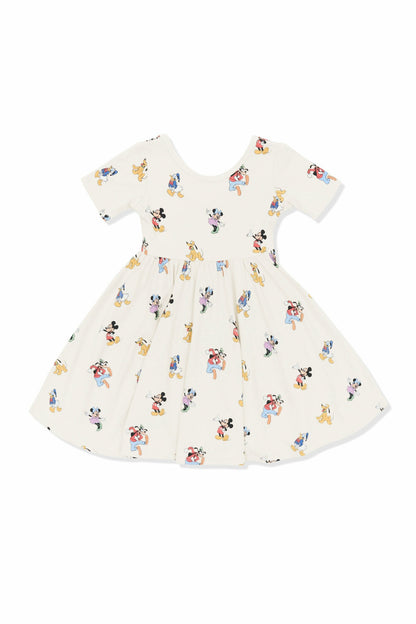 Kyte Baby Twirl Dress in Mickey Mouse and Friends