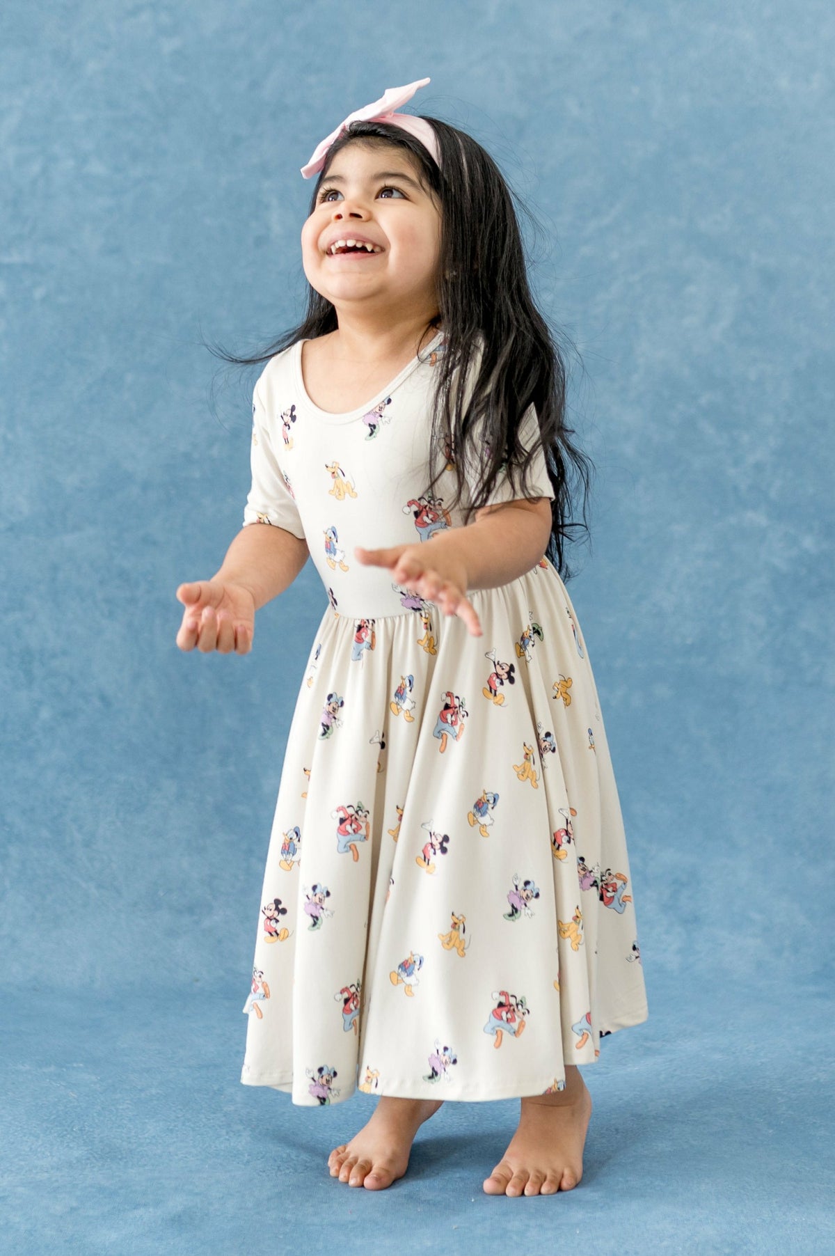 Kyte Baby Twirl Dress in Mickey Mouse and Friends