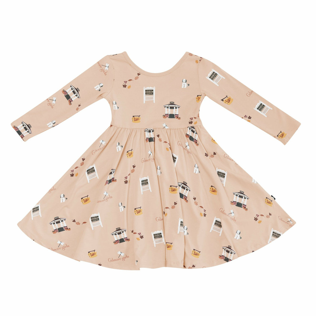 Kyte Baby Long Sleeve Twirl Dress in Gilmore Girls