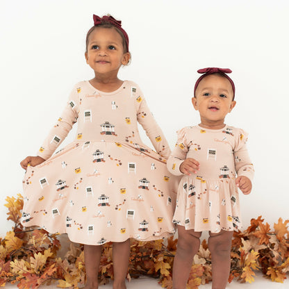 Kyte Baby Long Sleeve Twirl Dress in Gilmore Girls