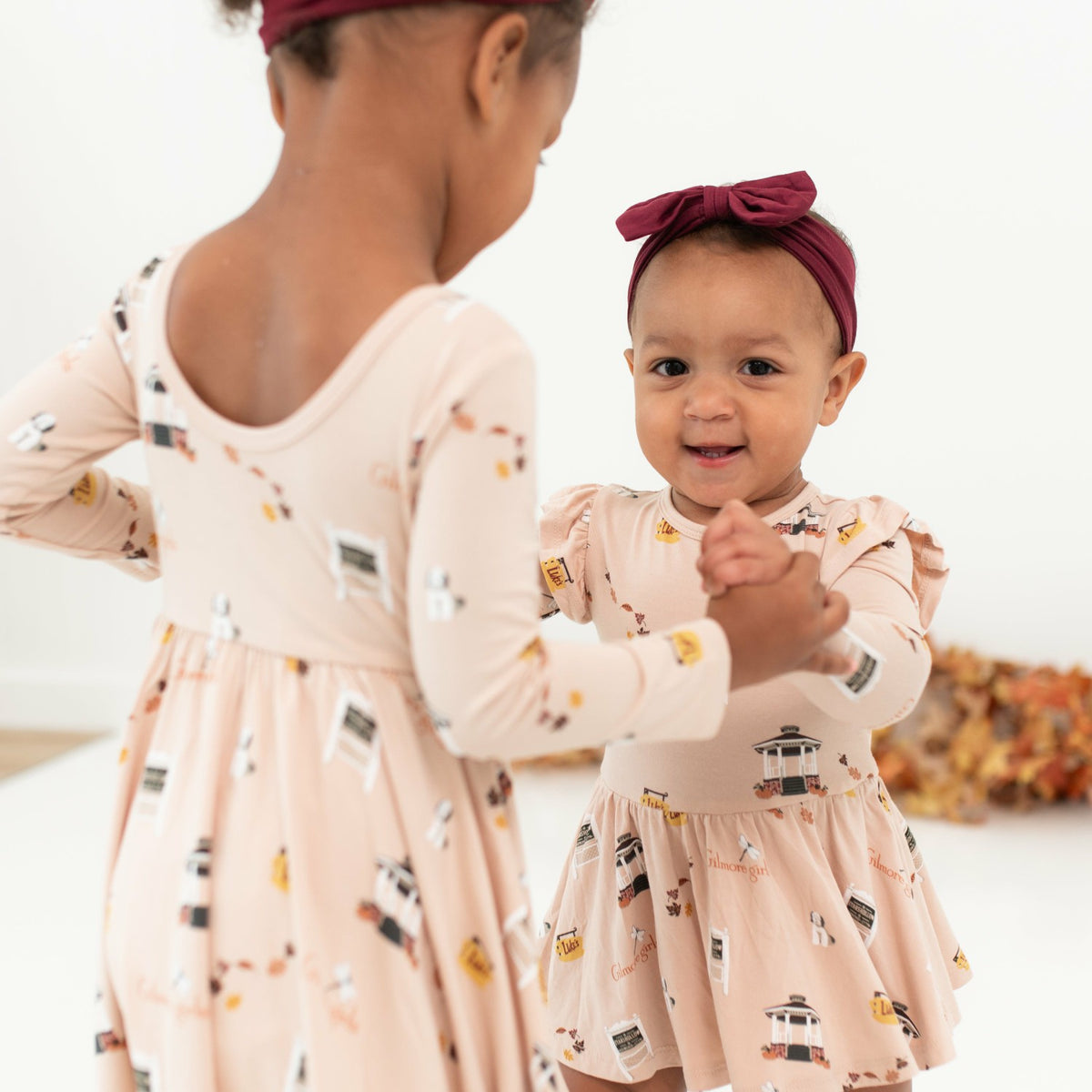 Kyte Baby Long Sleeve Twirl Dress in Gilmore Girls