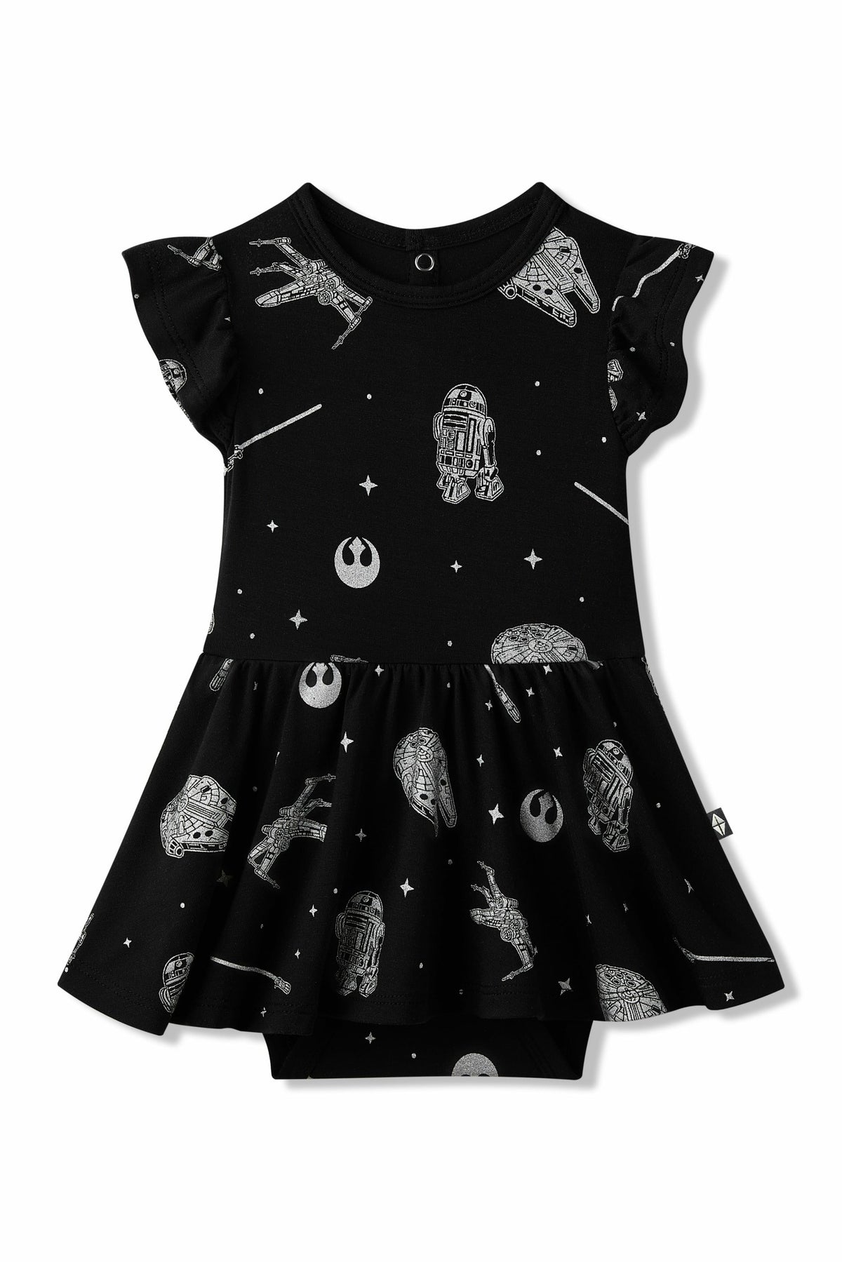 Kyte Baby Twirl Bodysuit Dress in STAR WARS™
