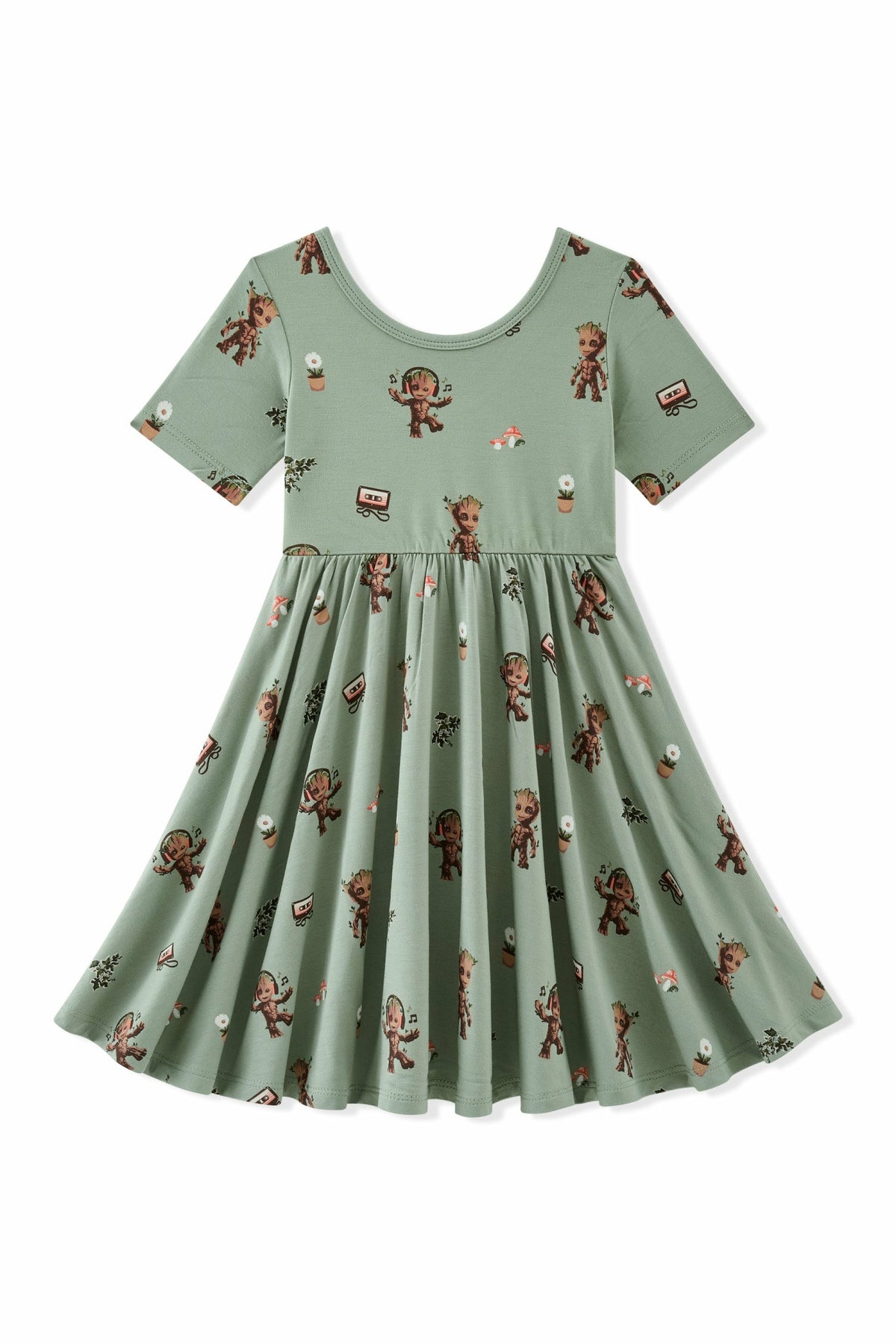 Kyte Baby Twirl Dress in Groot