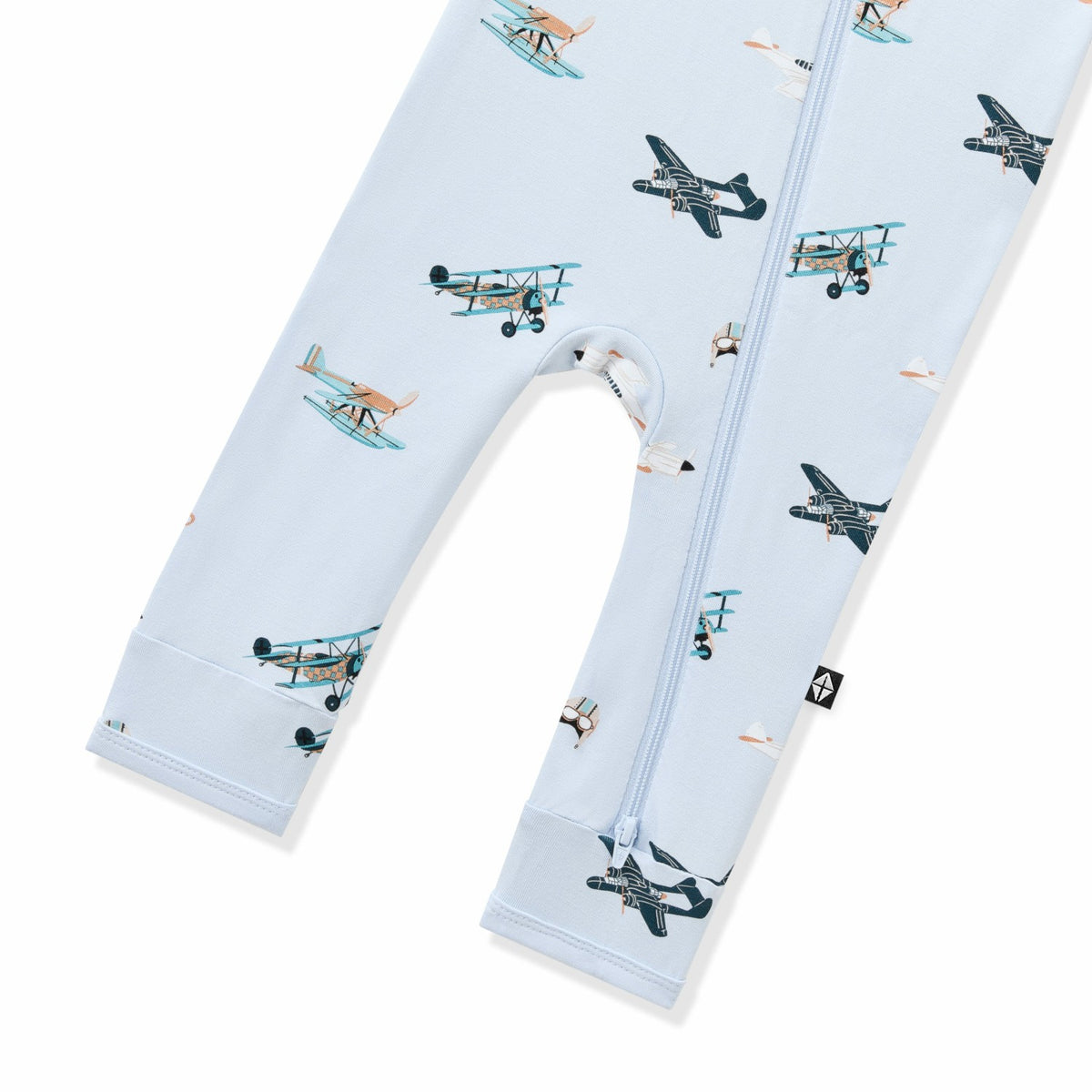Kyte Baby Zippered Romper in Take Off