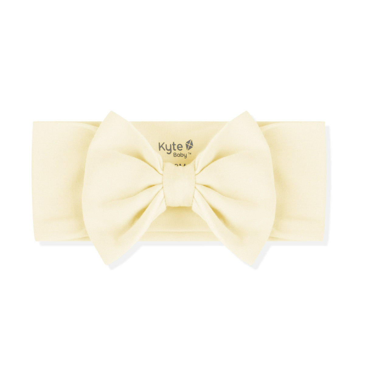Kyte Baby Bow Headband in Chamomile