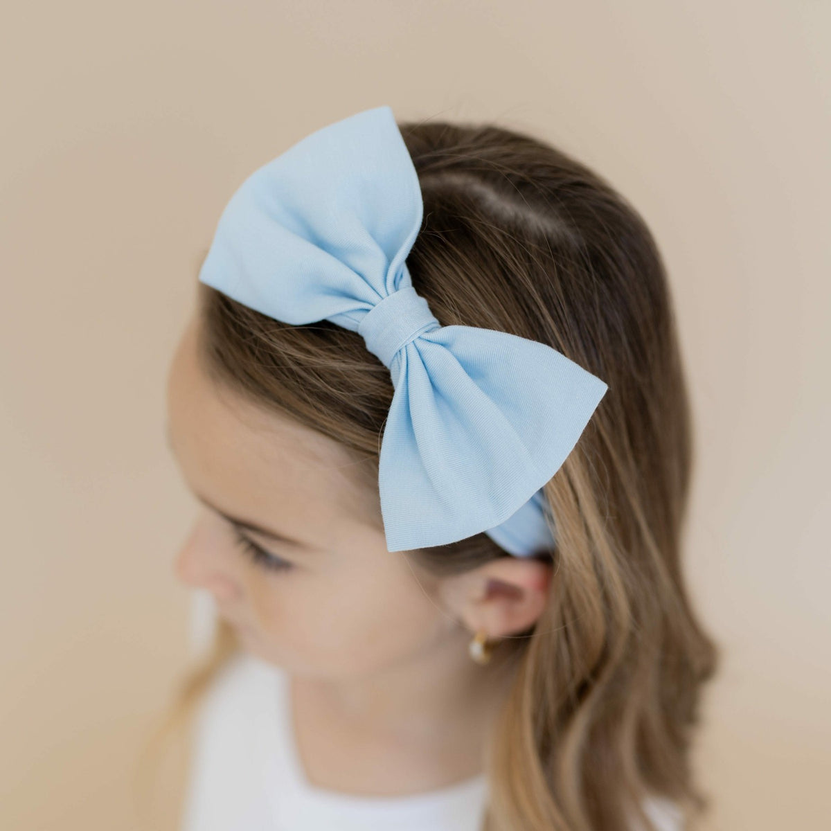 Kyte Baby Bow Headband in Breeze
