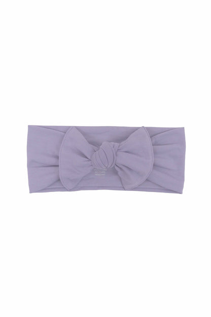 Kyte Baby Knotted Bow Headband in Taro