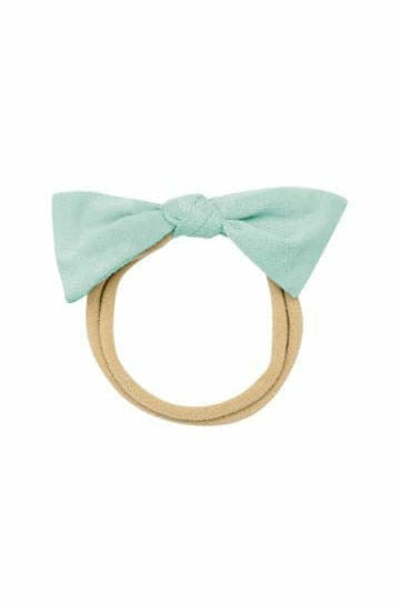 Kyte Baby Tiny Nylon Bow in Sage
