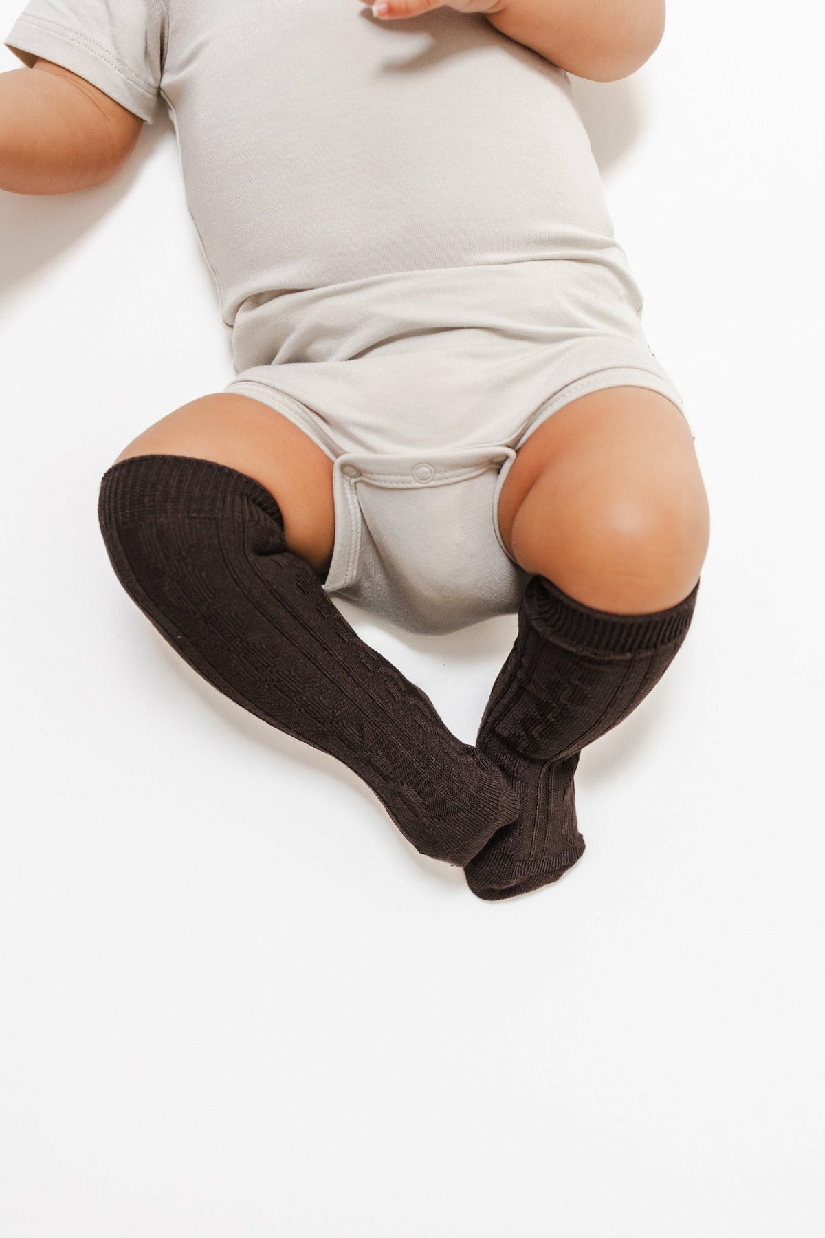 Kyte Baby Knee High Socks in Espresso