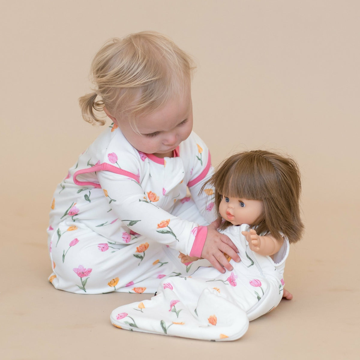 Kyte Baby Baby Doll Sleep Bag in Tulip