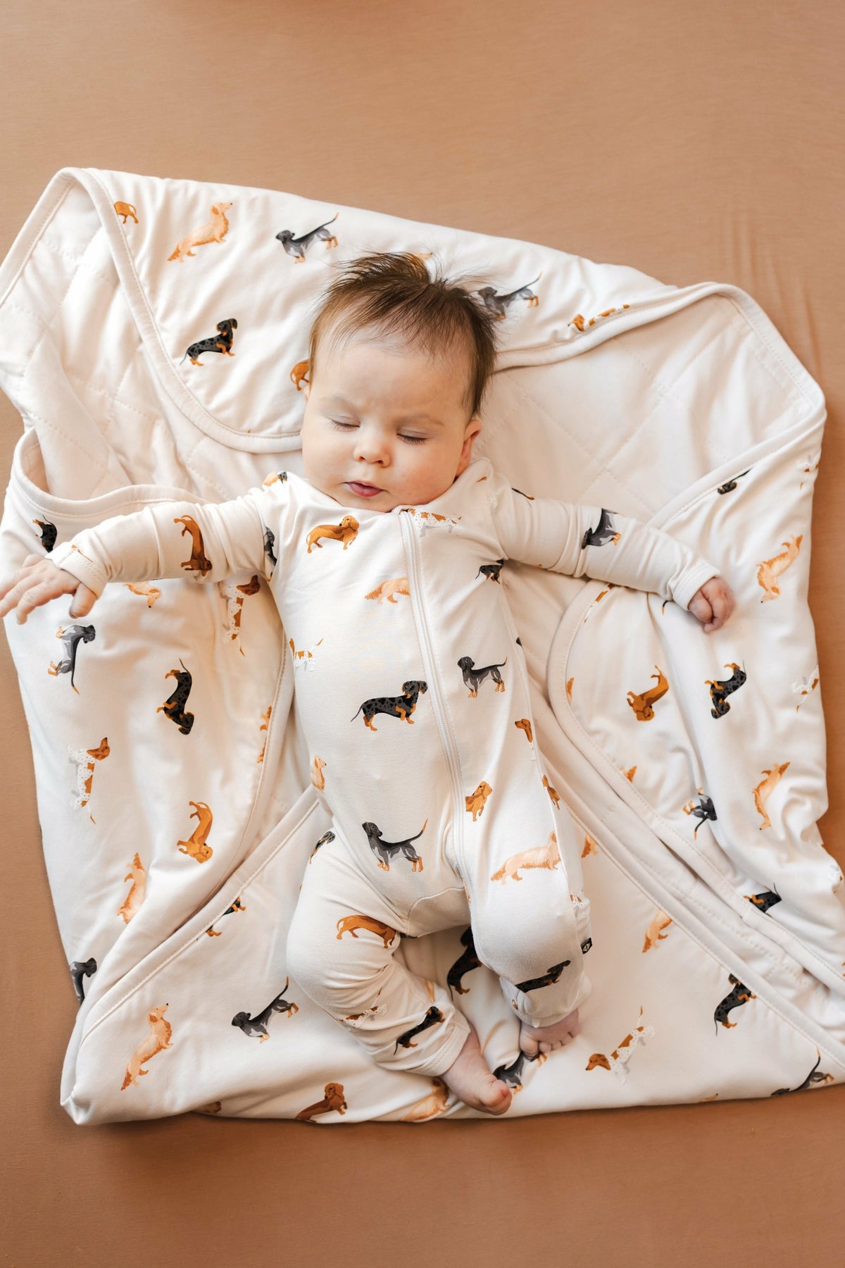 Kyte Baby Baby Blanket in Dachshund 1.0