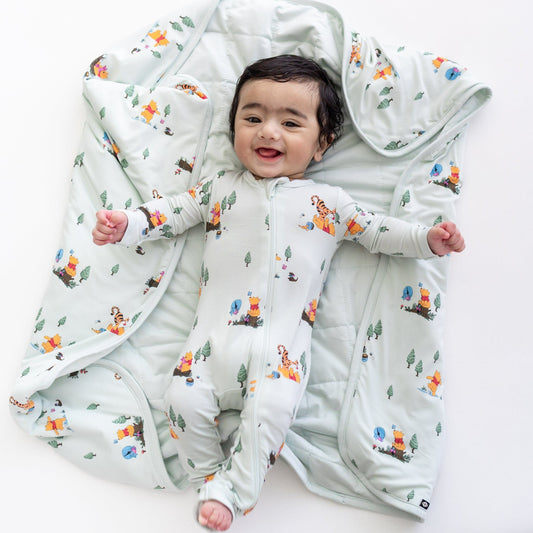 Kyte Baby Baby Blanket in Winnie the Pooh Hundred Acre Wood 1.0