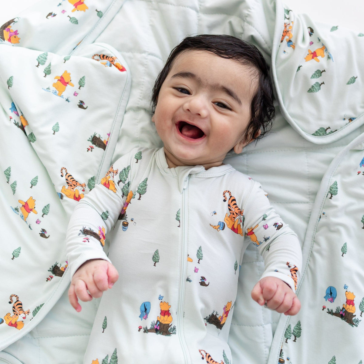 Kyte Baby Baby Blanket in Winnie the Pooh Hundred Acre Wood 1.0