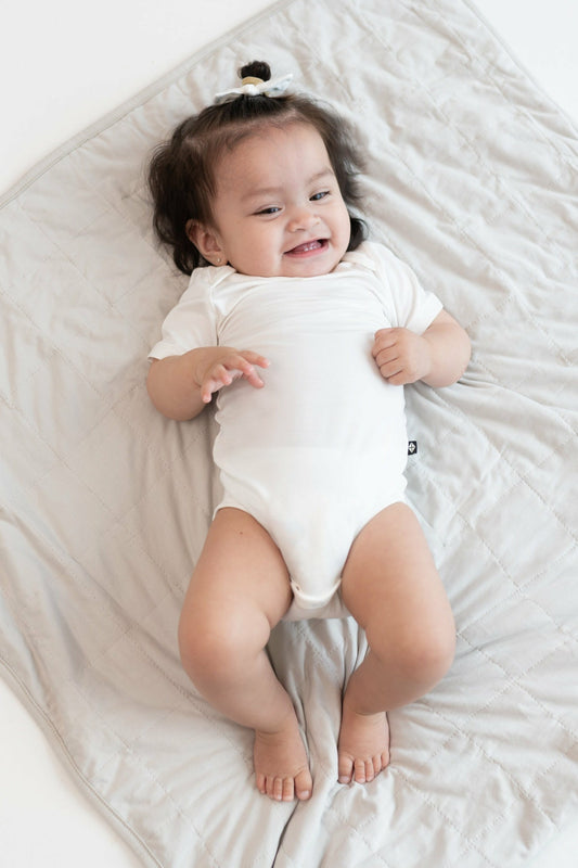 Kyte Baby Bamboo Baby Blanket in Oat