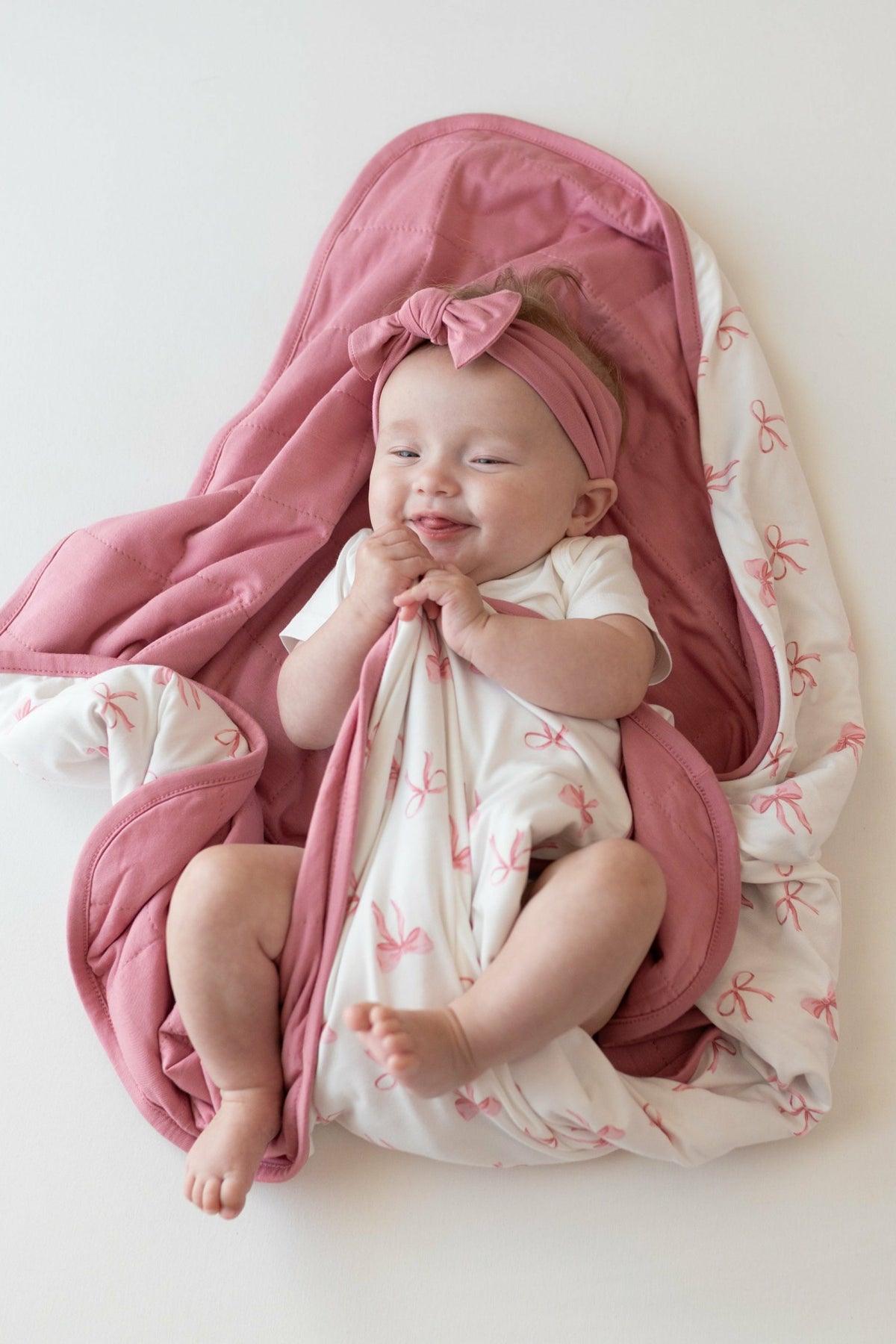 Kyte Baby Baby Blanket in Bow 1.0