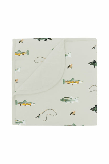 Kyte Baby Baby Blanket in Fishing 1.0