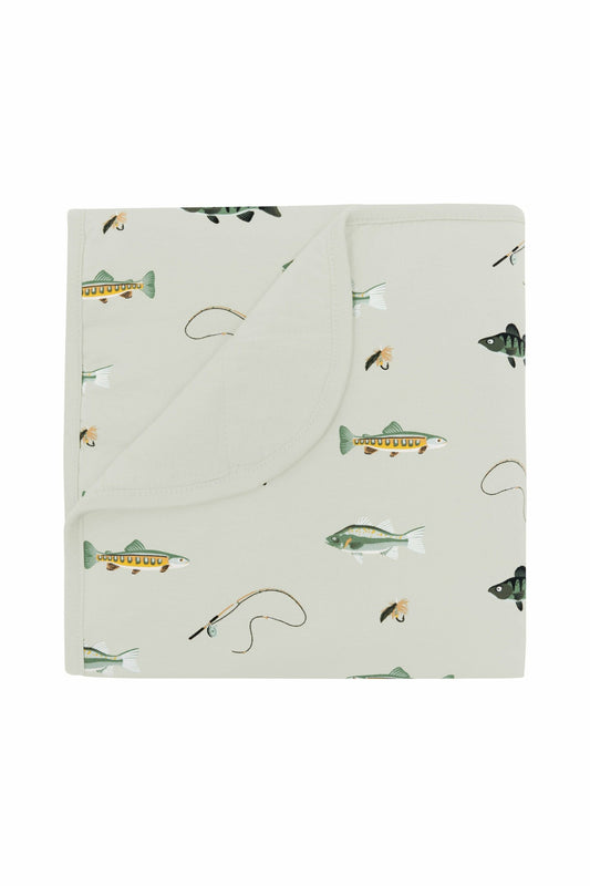 Kyte Baby Baby Blanket in Fishing 1.0