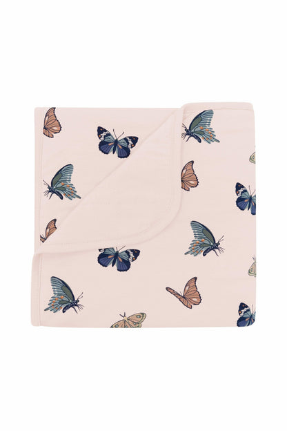 Kyte Baby Baby Blanket in Blush Butterfly 1.0
