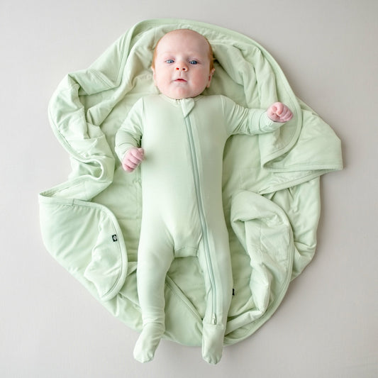 Kyte Baby Baby Blanket in Basil 1.0
