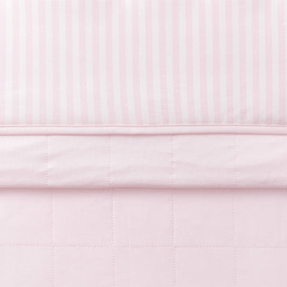 Kyte Baby Baby Blanket in Small Sakura Stripe 1.0