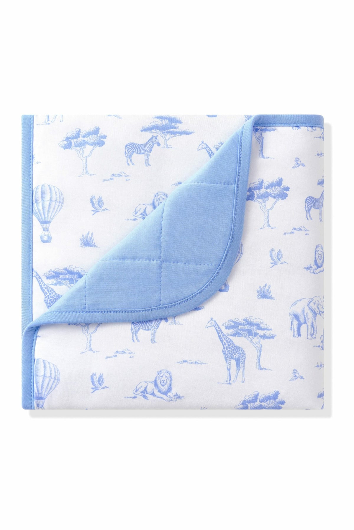 Kyte Baby Baby Blanket in Toile Safari