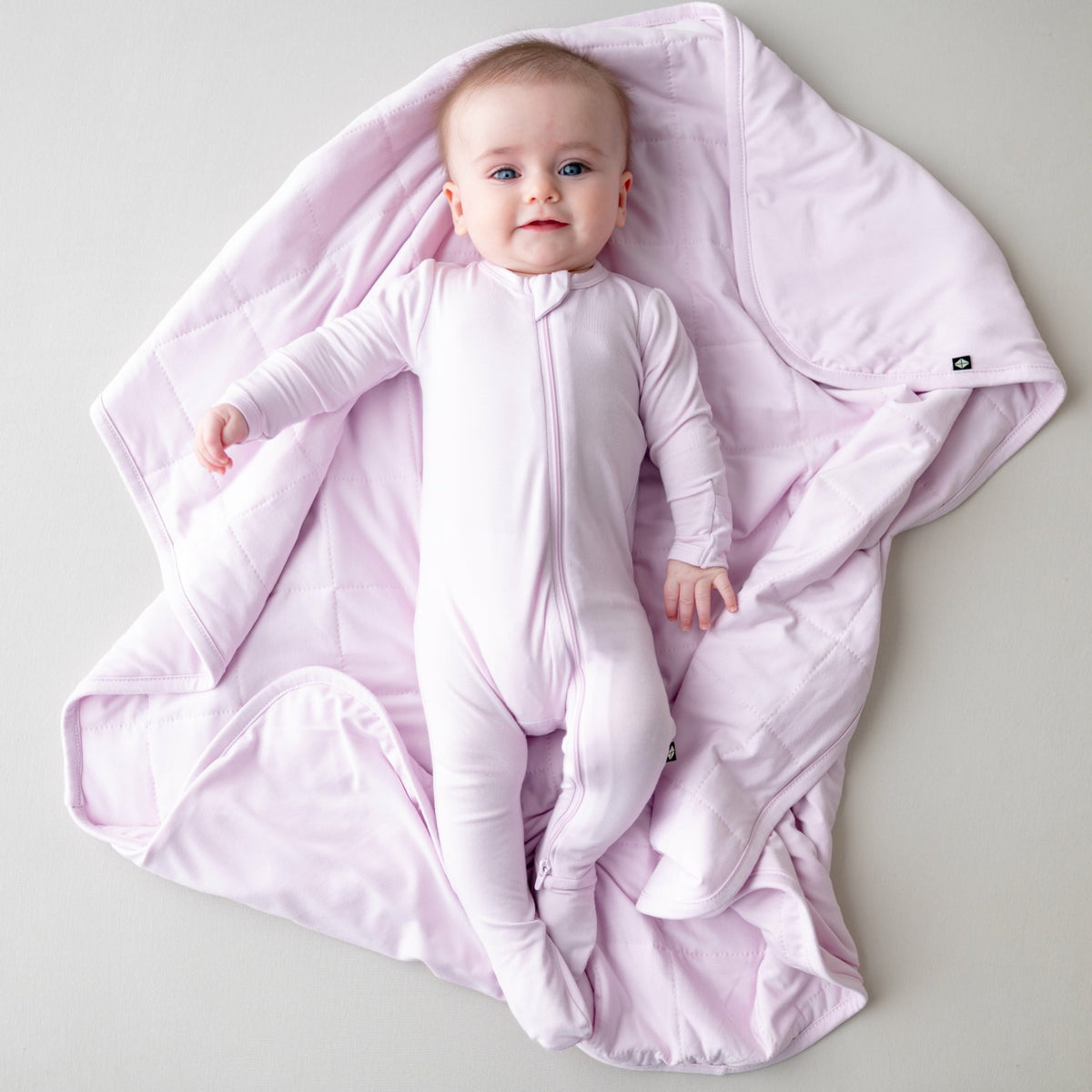 Kyte Baby Baby Blanket in Thistle 1.0