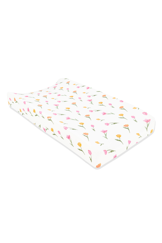 Kyte Baby Change Pad Cover in Tulip
