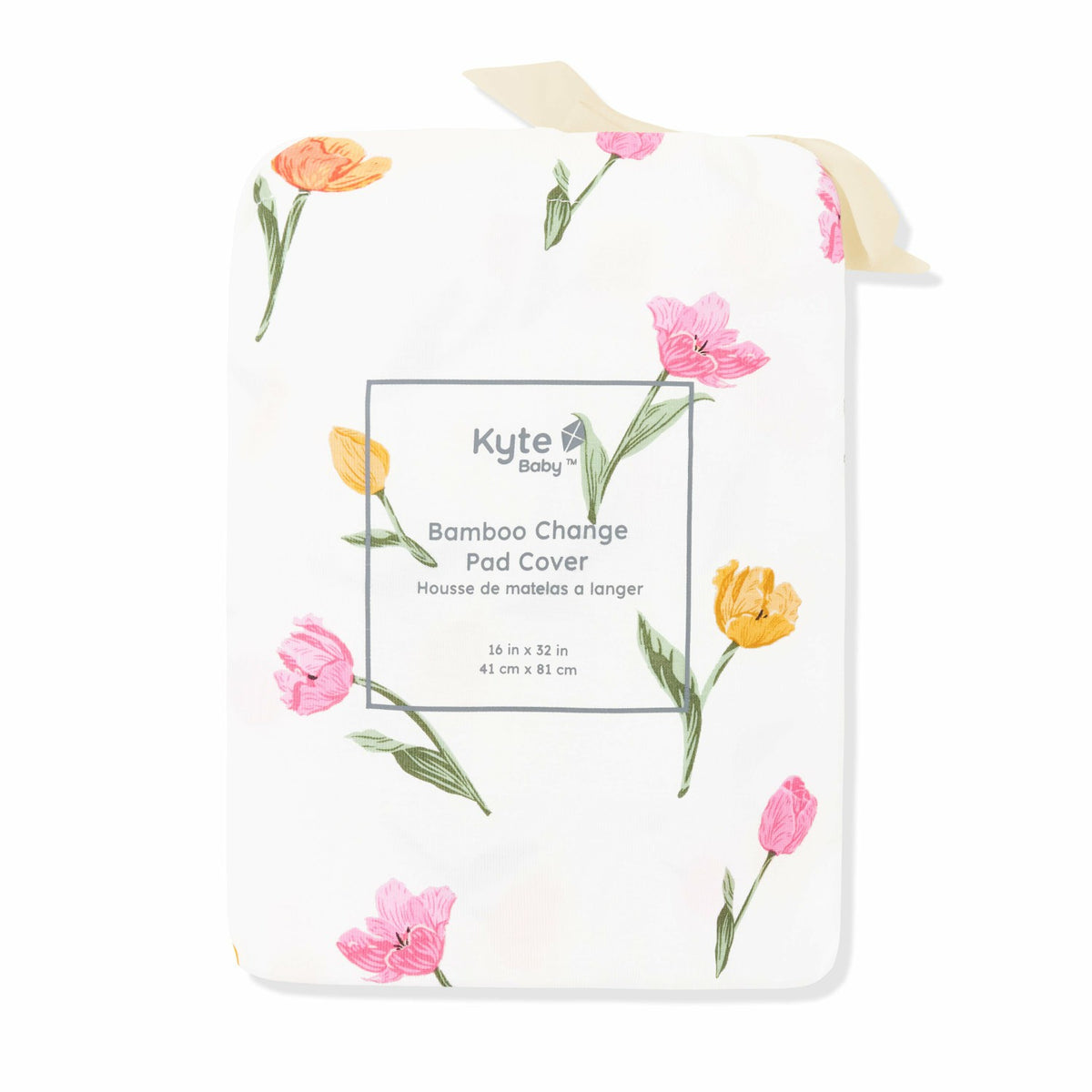 Kyte Baby Change Pad Cover in Tulip