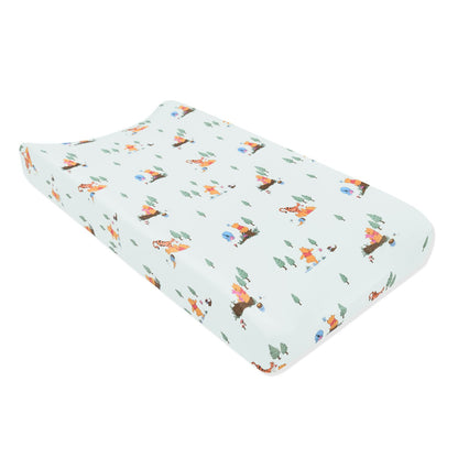 Kyte Baby Change Pad Cover in Winnie the Pooh Hundred Acre Wood