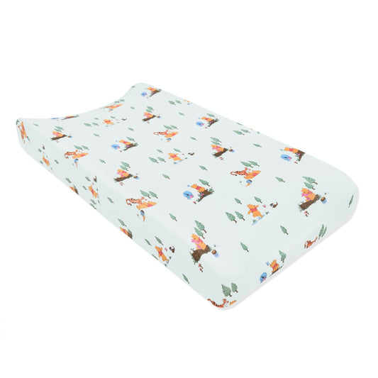 Kyte Baby Change Pad Cover in Winnie the Pooh Hundred Acre Wood
