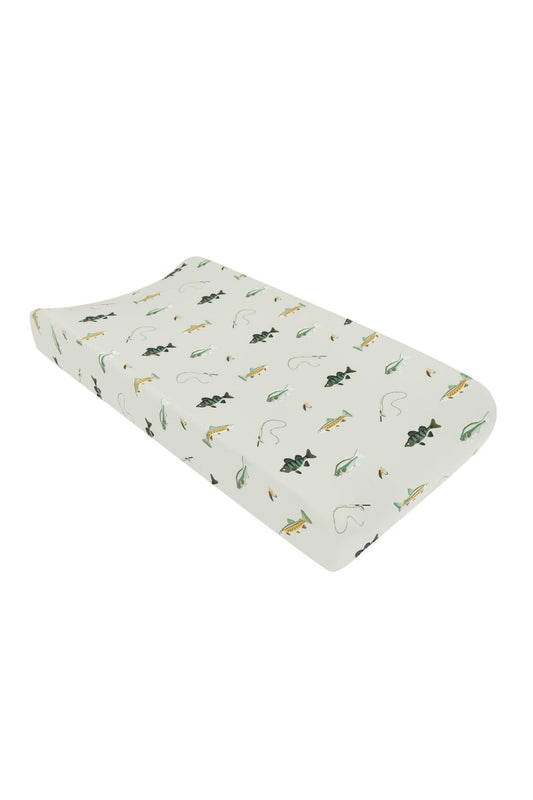 Kyte Baby Change Pad Cover in Fishing