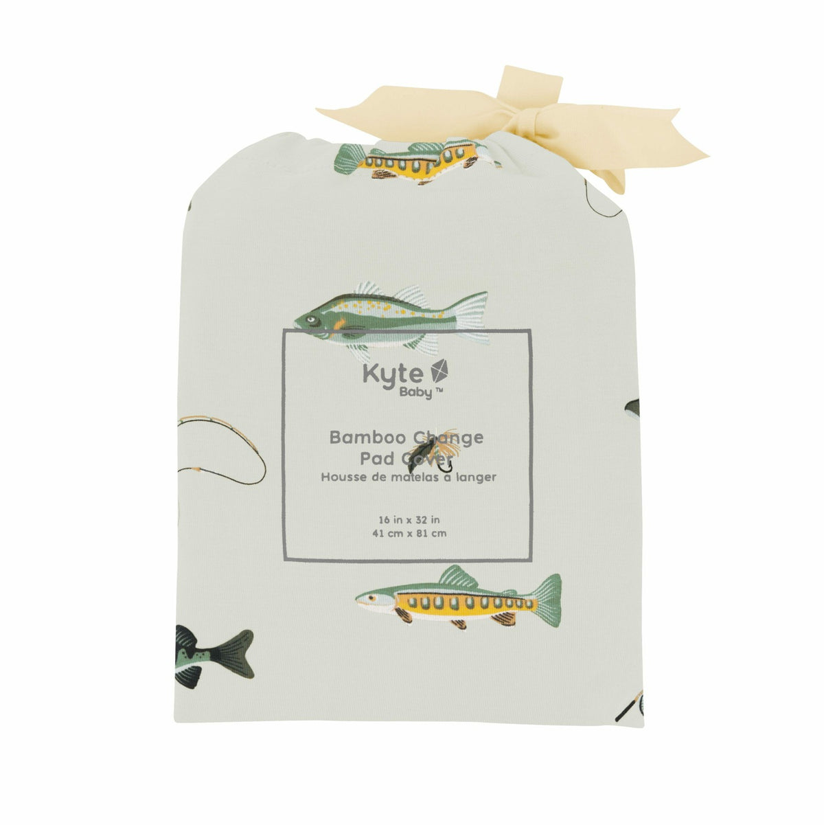 Kyte Baby Change Pad Cover in Fishing