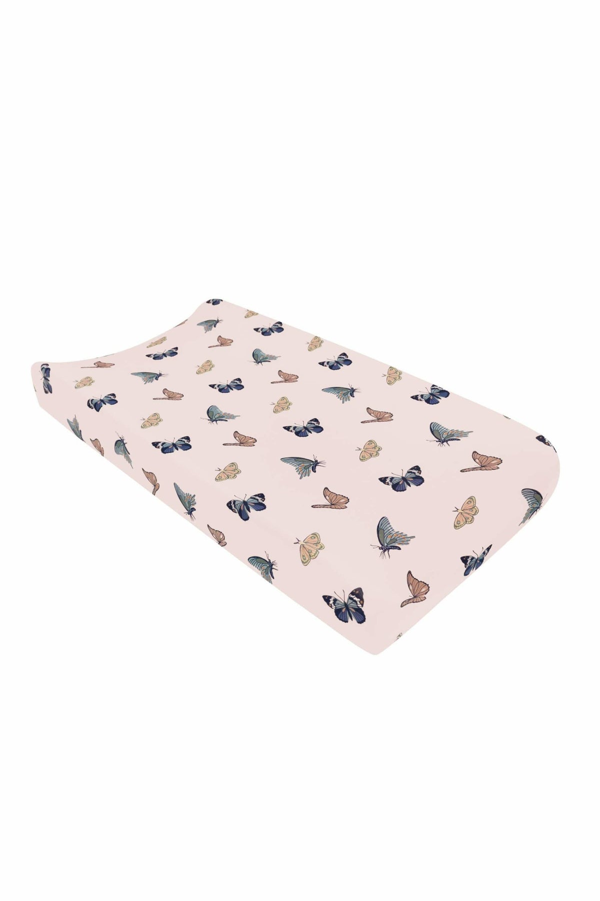 Kyte Baby Change Pad Cover in Blush Butterfly