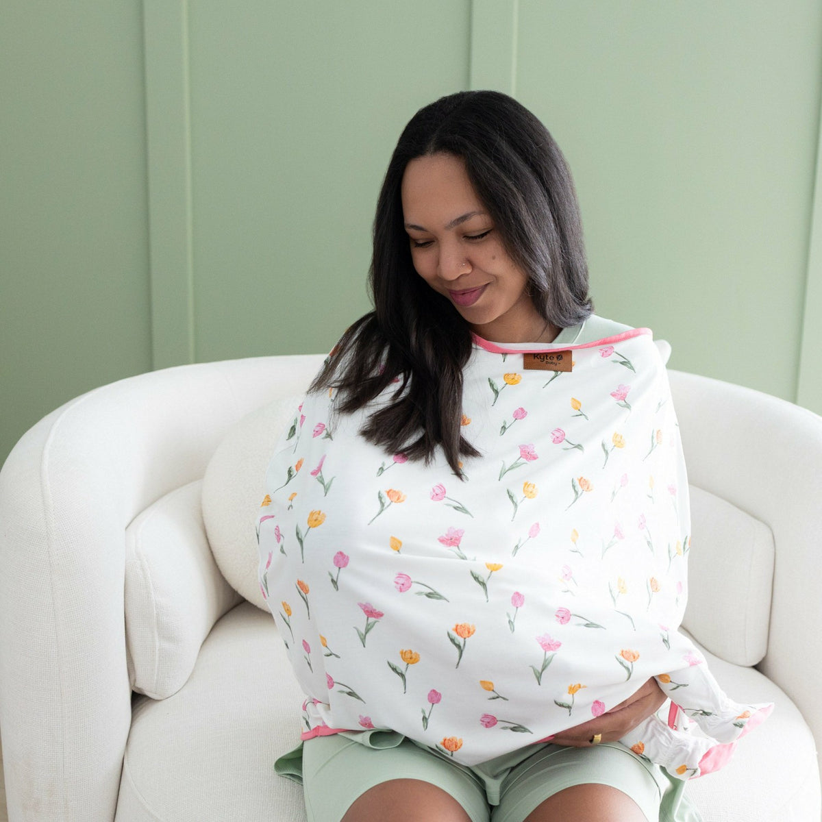 Kyte Baby Car Seat Cover in Tulip