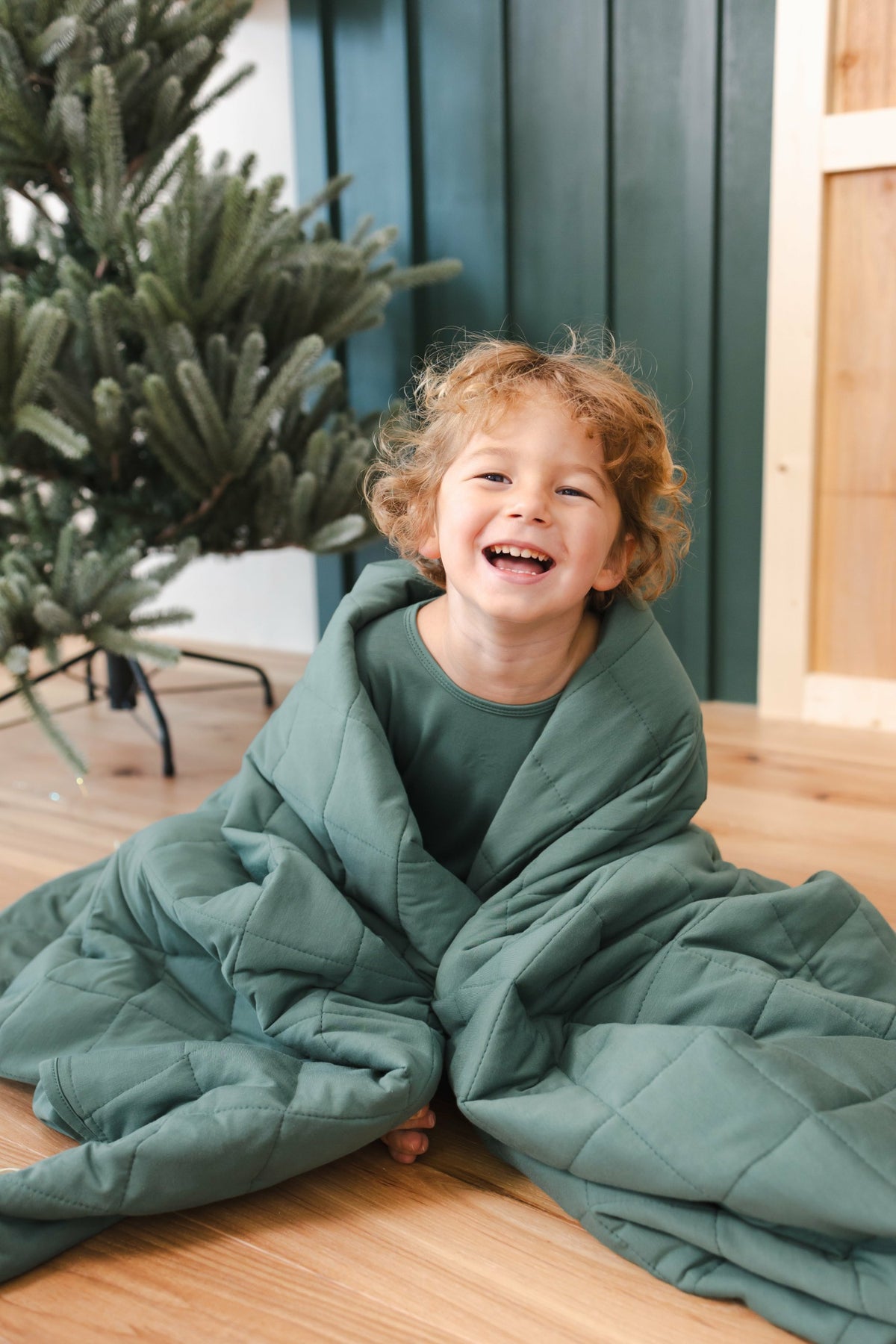 Kyte Baby Youth Blanket in Pine 2.5