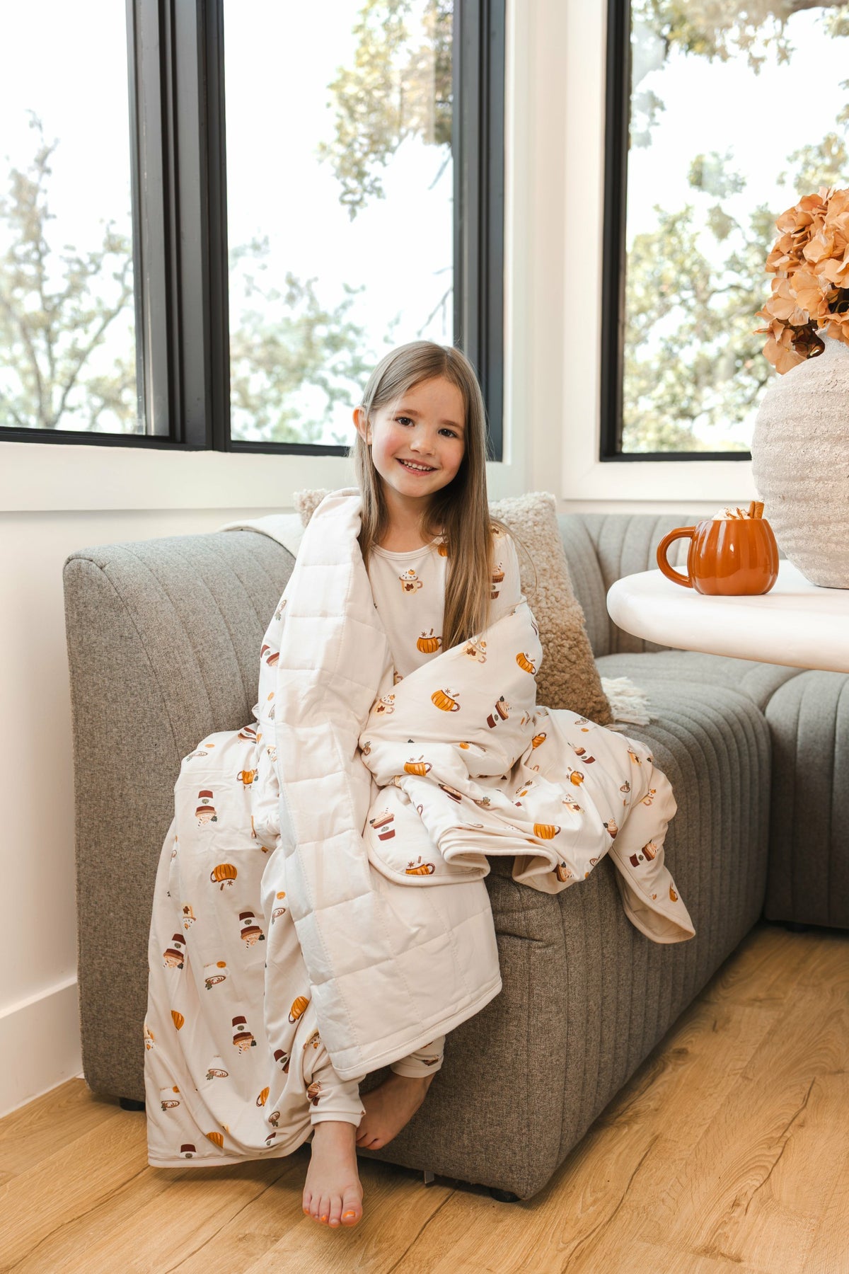 Kyte Baby Youth Blanket in Pumpkin Spice Latte 2.5