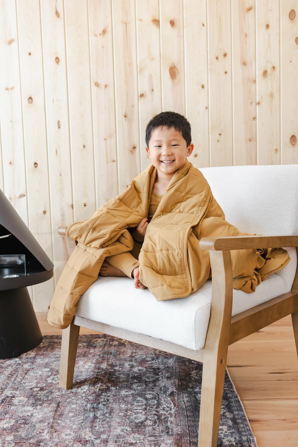 Kyte Baby Youth Blanket in Ochre 2.5