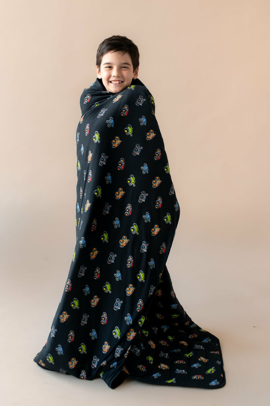 Kyte Baby Youth Blanket in Monster Truck 2.5