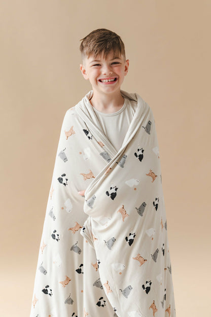 Kyte Baby Youth Blanket in Fluffy Cat 1.0