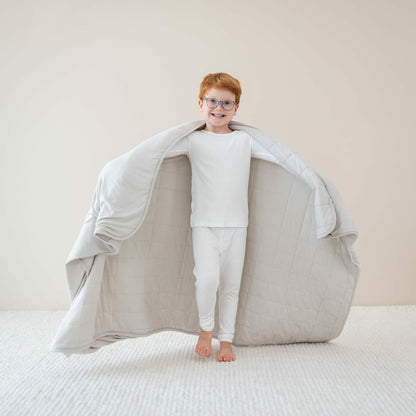 Kyte Baby Youth Blanket in Oat 1.0