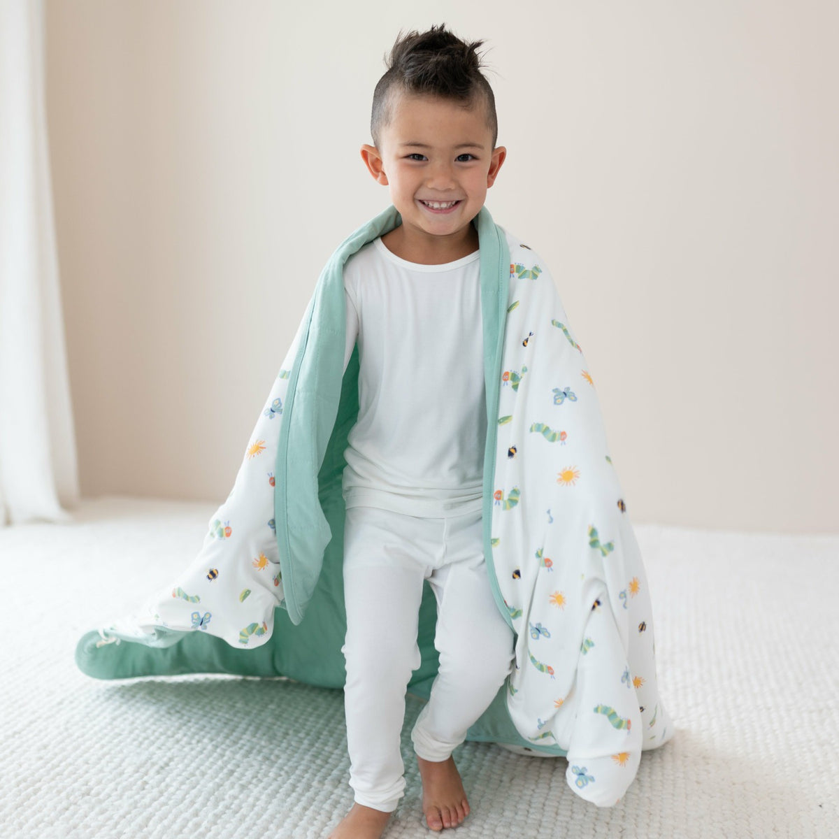 Kyte Baby Youth Blanket in The Very Hungry Caterpillar™ and Friends 2.5