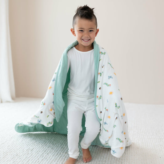 Kyte Baby Youth Blanket in The Very Hungry Caterpillar™ and Friends 2.5