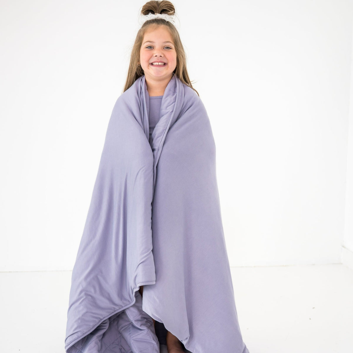 Kyte Baby Youth Blanket in Taro 2.5