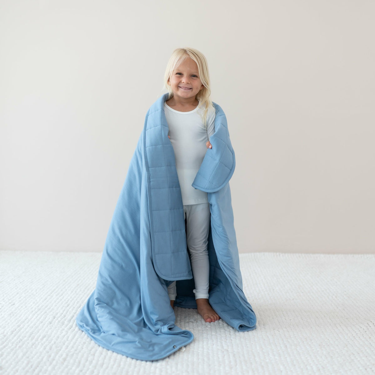 Kyte Baby Youth Blanket in Slate 2.5